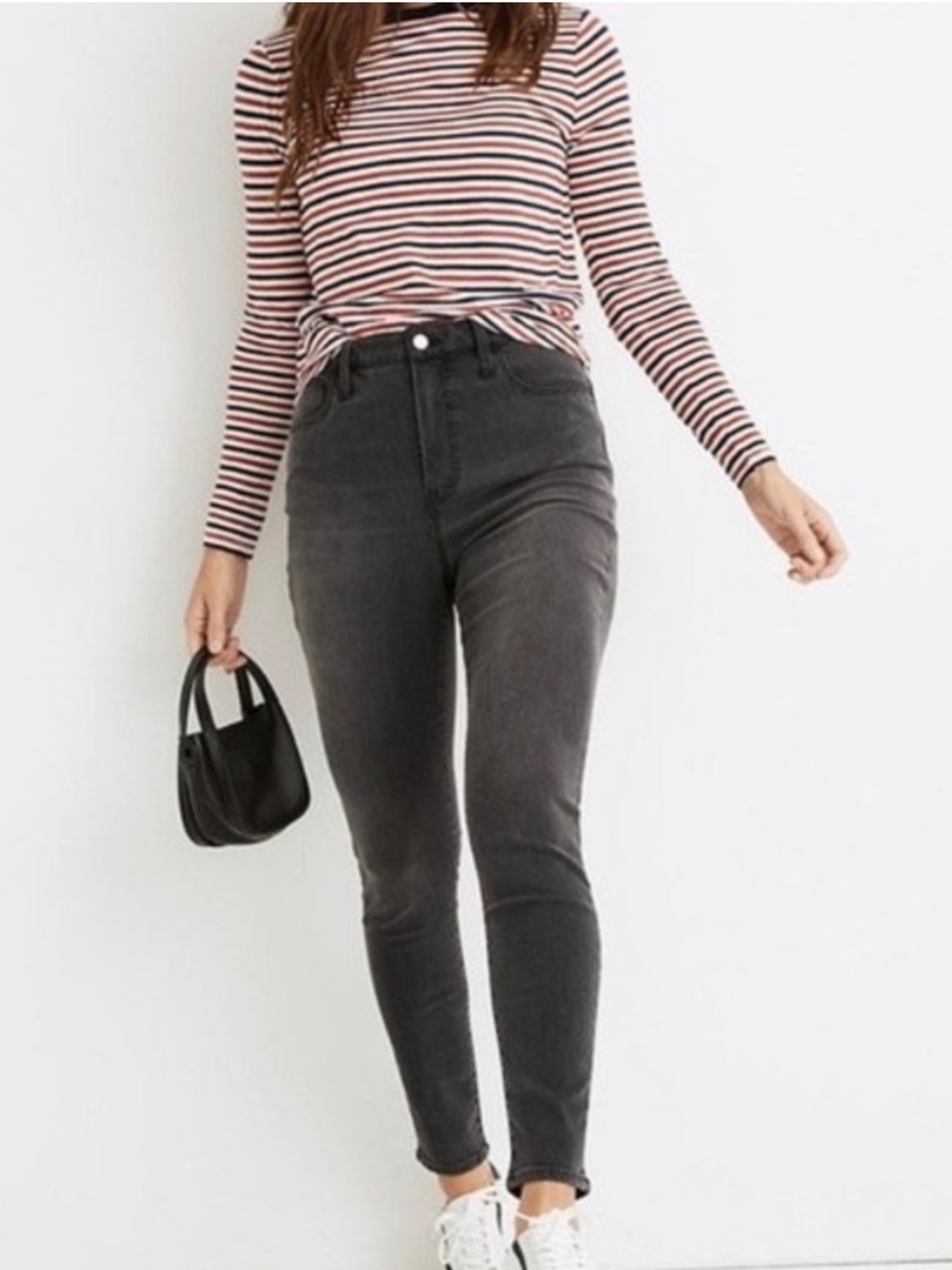 Madewell Black Curvy Roadtripper Skinny Jeans 27